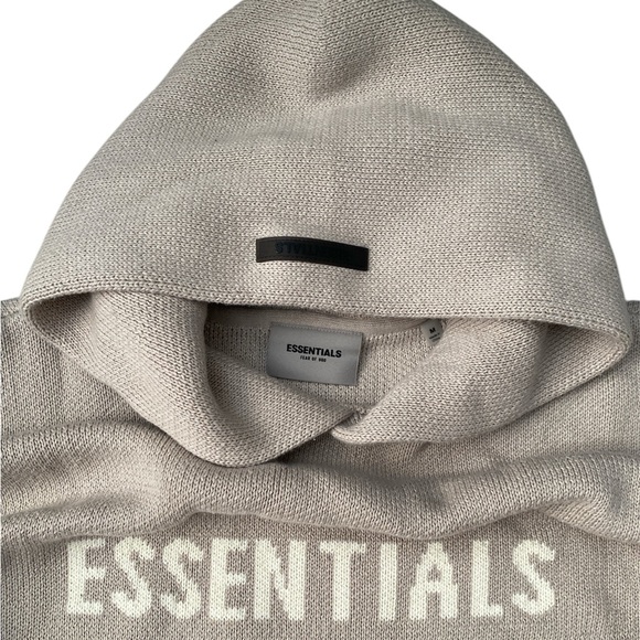 Stone Essentials Fear of God Knit Pullover Hoodie - Picture 5 of 5